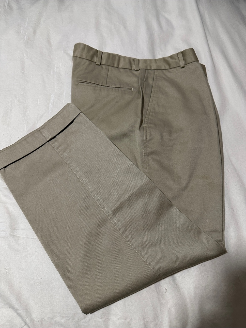 Lands End Men’s Khaki Dress Pants w32